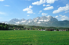 Alpenpanorama bei Kitzbühel