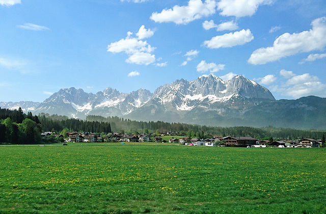 Alpenpanorama bei Kitzbühel