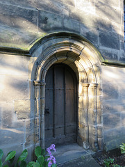 wollaton church, notts, latest c12 s.e. doorway