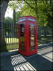 Greenwich phone box
