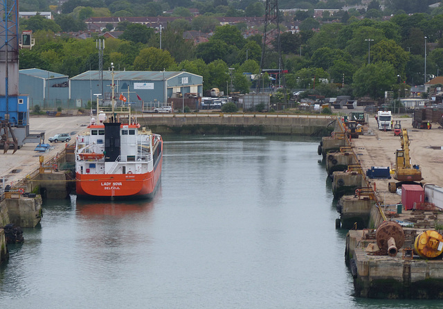 Lady Nova at Southampton (1) - 1 June 2015