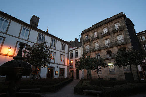 Santiago At Dusk
