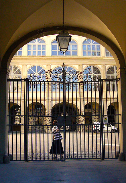 Palazzo Corsini gate