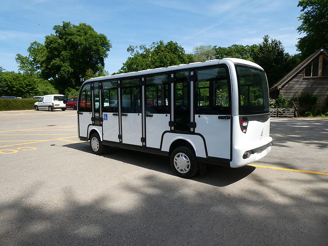 National Trust mobility vehicle at Ickworth House - 18 May 2022 (P1110873)