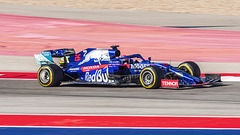 Daniil Kvyat at the United States Grand Prix