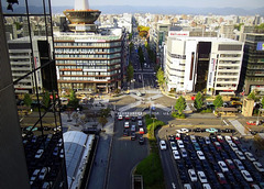 Kyoto from the train station