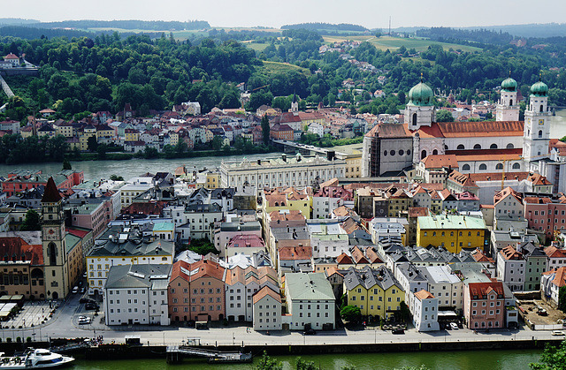 Die Altstadt von Passau ... Passau's old town ...