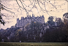 Château de Walzin (B) octobre 1979. (Diapositive numérisée).