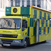 Yorkshire Ambulance DAF LF in Leeds - 16 July 2015