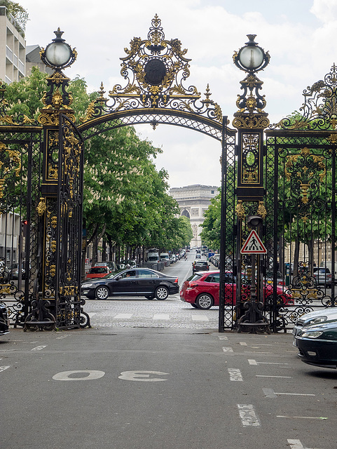 Paris, The Arc de Triomphe