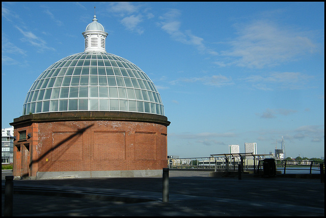 Greenwich foot tunnel dome