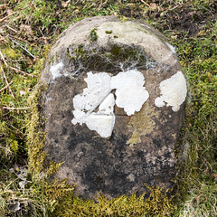 Milestone on Hallaig path