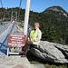 A Lady on Grandfather Mountain, 12 years ago....