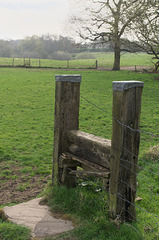 Lead sheeting with stile