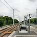 Endpunkt der U35-Trasse über der Universitätsstraße (Bochum-Querenburg) / 10.07.2021