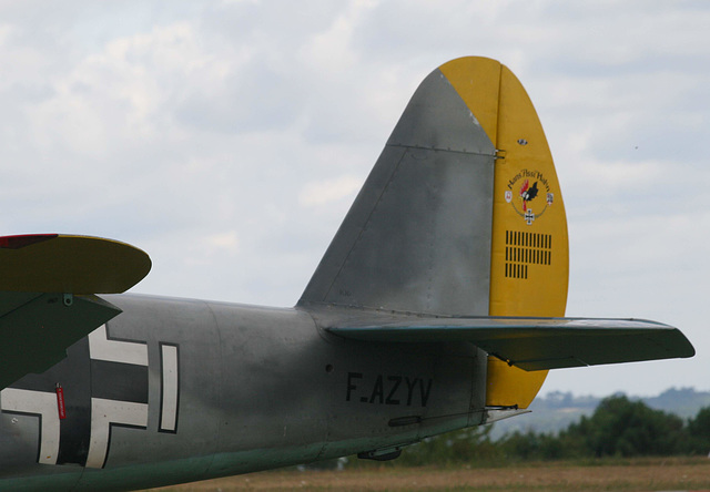 Empennage arriere du Nord Alpha/Ramier (meeting de Belves 24)