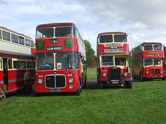 DSCF5503 Barton Transport 854 (854 FNN, AAL 522A), 467 (JNN 384) and 784 (XAL 784)