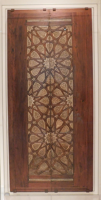 Pair of Minbar Doors in the Metropolitan Museum of Art, September 2019