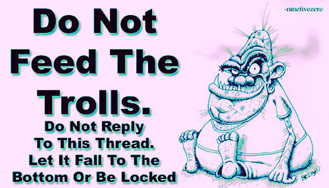 O&S (meme) - no feeding trolls