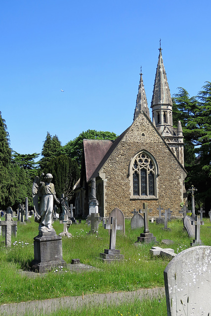 teddington cemetery, london