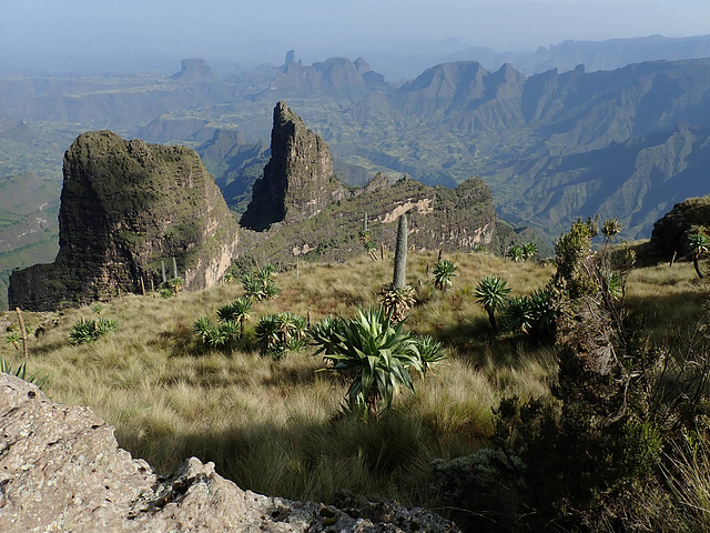 Simien Mountain escarpment