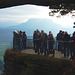 Der Basteiblick im Elbsandsteingebirge