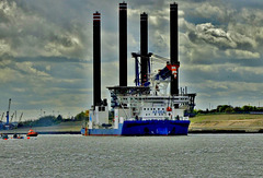 Sailing down The Tyne and Seaward