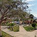 another view of the quiet square in Lunahuana