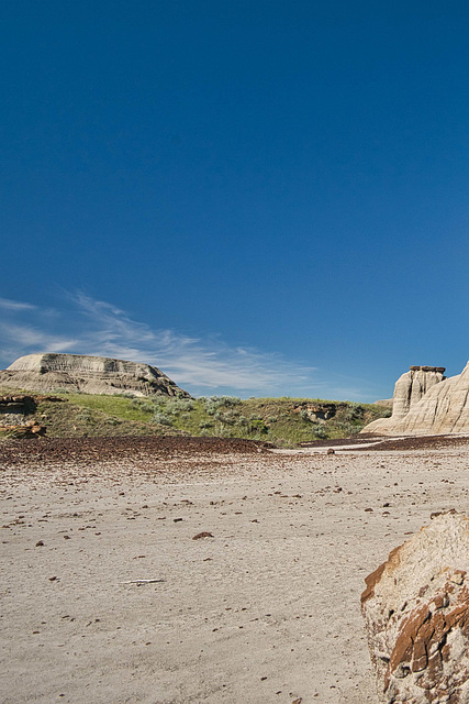 distant butte