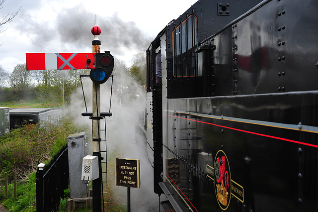 Steam at Signal