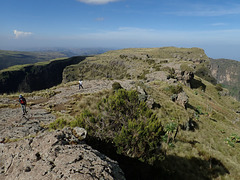 The Geech to Chenek trek in the Simien Mountains