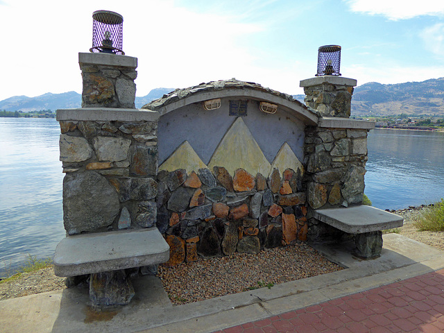 Die Bank in Osoyoos