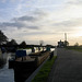 Rushall Canal at Rushall Top Lock on a late December afternoon 2005