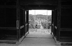 View from a temple gate