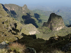 Simien Mountain escarpment