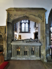 wollaton church, notts; c16 tomb of sir henry willoughby +1528