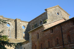 Italy, Upper Floors of the Abbey of San Galgano Building