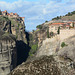 Greece, Holy Meteora, The Megala Meteora Monastery and the Monastery of St. Varlaam