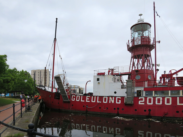 Helwick Lightship departure