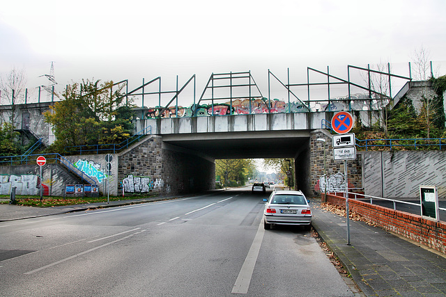 Ickerner Straße, Unterführung unter der A2 (Castrop-Rauxel-Ickern) / 2.11.2017