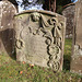 Memorial to Morris Hill (d.1751), Putley Churchyard, Herefordshire