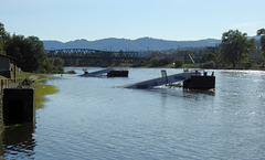 Elbe-Hochwasser in Děčín