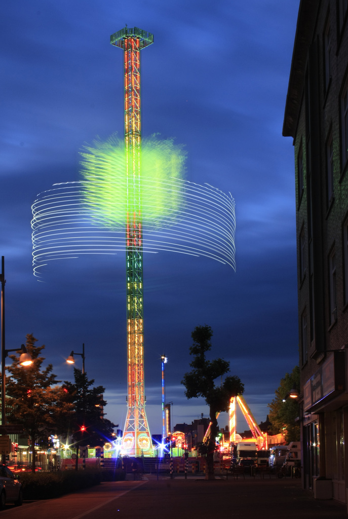 Fair at night