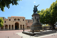 Dominican Republic, Santo Domingo, Monument to Cristobal Colon in the Park Named after Him