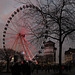 Abends auf dem Burgplatz in Düsseldorf