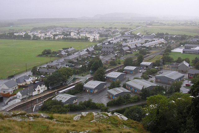 View From Harlech Castle