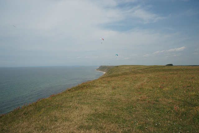 Paragliders Over Kaseberga