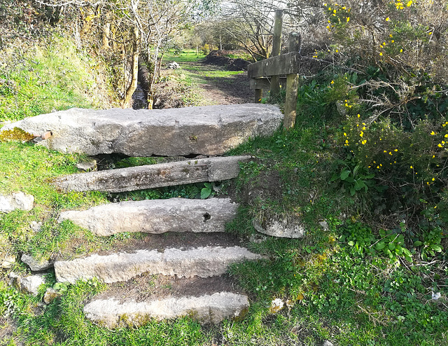 Another ancient granite stile.