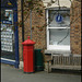 Victorian pillar box at Dorchester