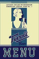 American Legion/Tivoli Beer Ad, c1935
